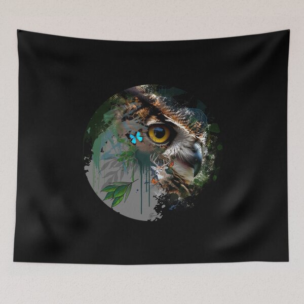 Item preview, Great horn psychedelia designed and sold by BRClothingCo.