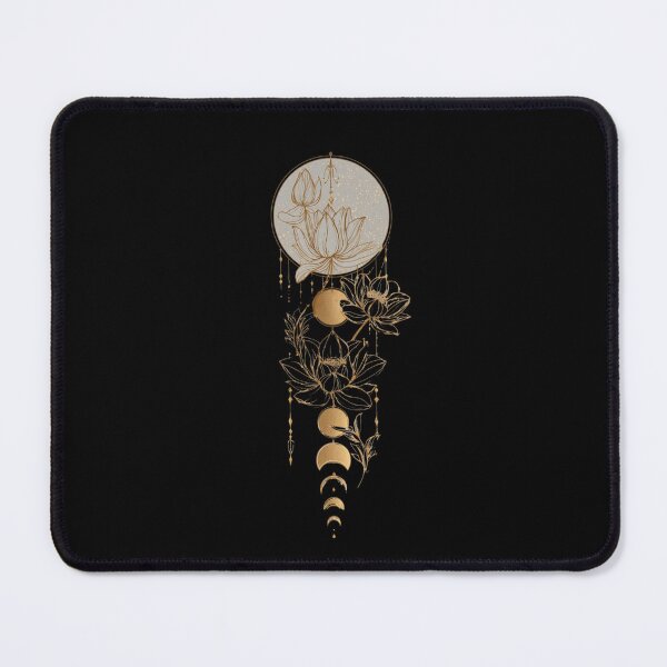 Item preview, Celestial Lotus Flower and Mystic Moon Phases designed and sold by MoonSoul Studio.