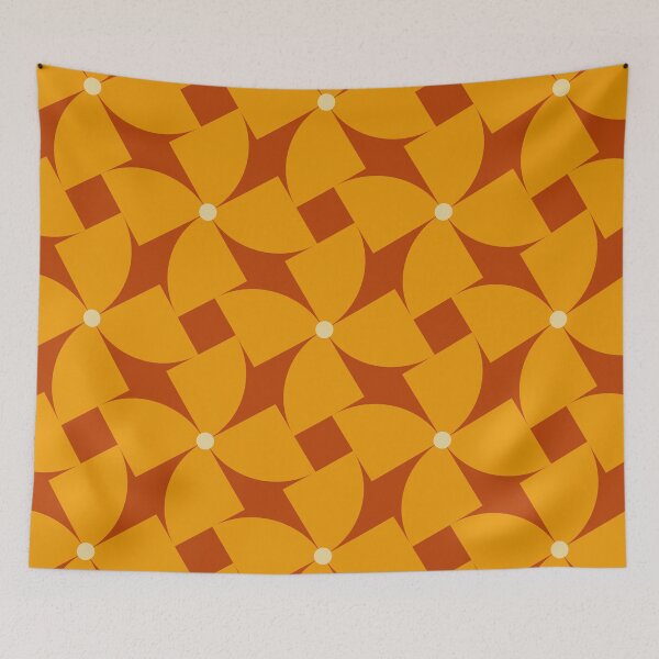 Item preview, Mid Century floral Design 03 designed and sold by StefanStudioArt.