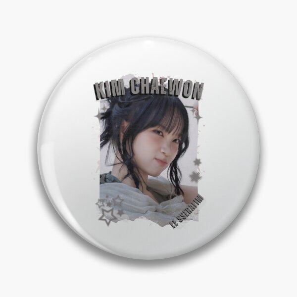 Item preview, Le Sserafimm Kim Chaewon Kpop Girl Group Black and White Collage Design designed and sold by AJUNICE STUDIO.
