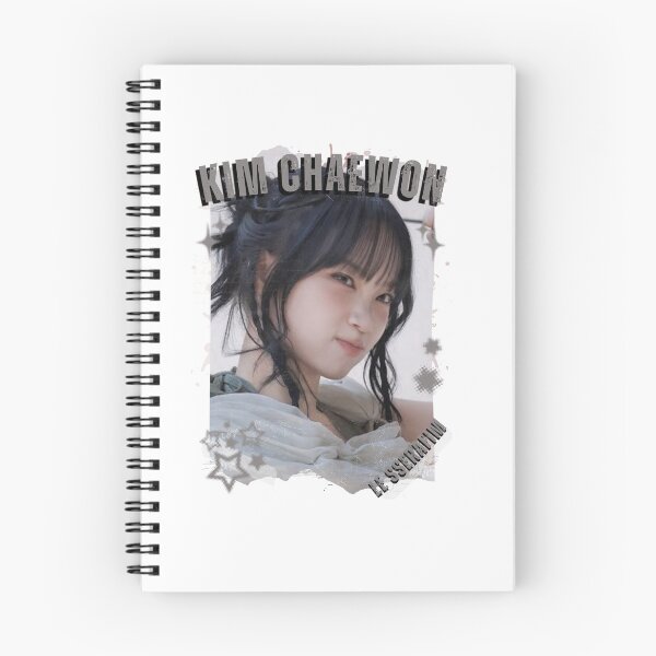 Item preview, Le Sserafimm Kim Chaewon Kpop Girl Group Black and White Collage Design designed and sold by AJUNICE STUDIO.