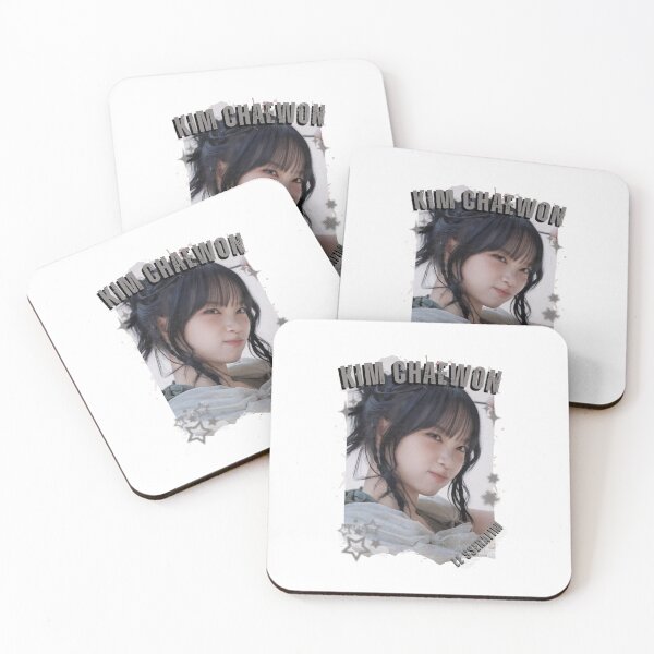 Item preview, Le Sserafimm Kim Chaewon Kpop Girl Group Black and White Collage Design designed and sold by AJUNICE STUDIO.