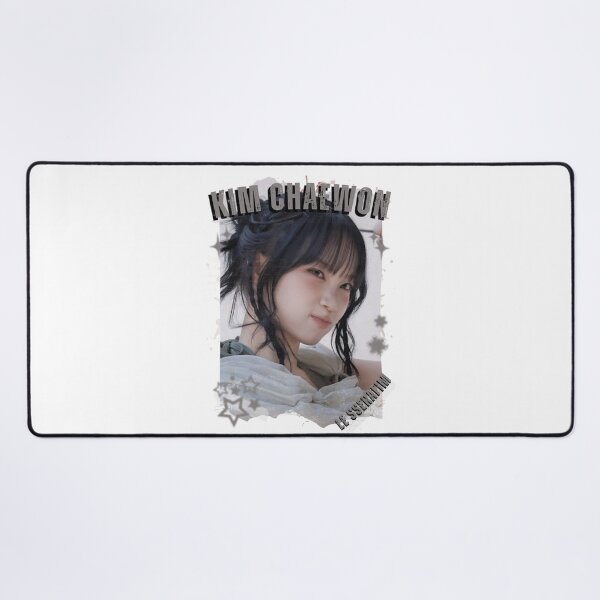 Item preview, Le Sserafimm Kim Chaewon Kpop Girl Group Black and White Collage Design designed and sold by AJUNICE STUDIO.