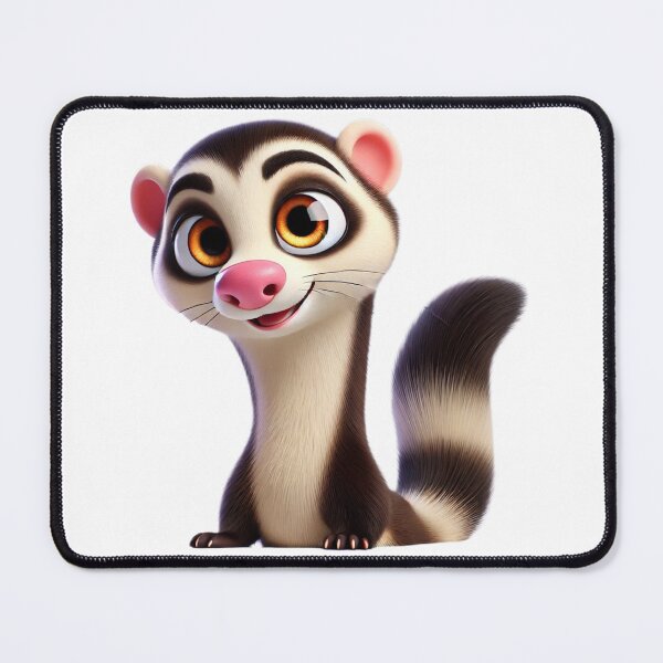 Item preview, Adorable European Polecat Ferret designed and sold by Sillytoe.