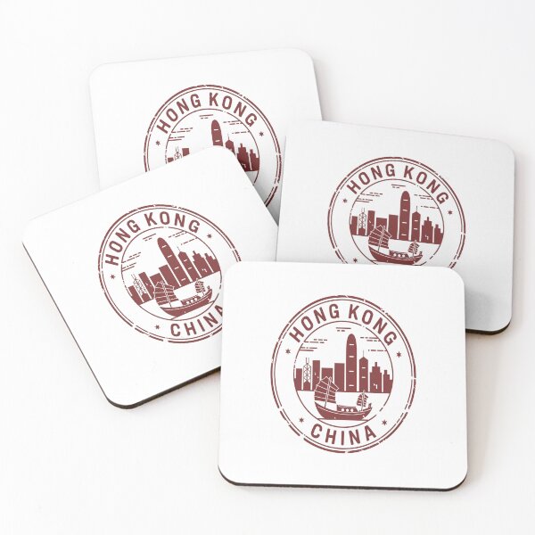 Item preview, Hong Kong Passport Stamp Sticker – China Travel Stamp Design designed and sold by stickercuffs.