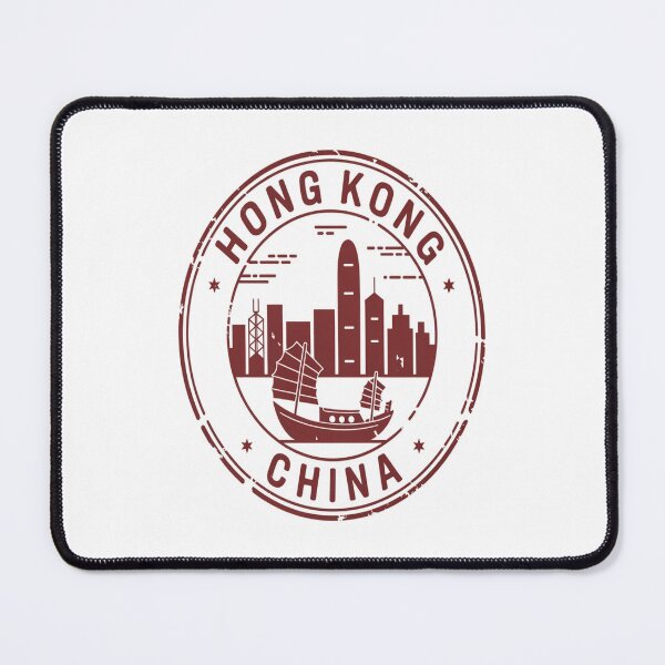 Item preview, Hong Kong Passport Stamp Sticker – China Travel Stamp Design designed and sold by stickercuffs.