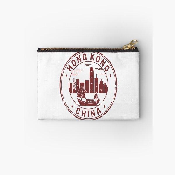 Item preview, Hong Kong Passport Stamp Sticker – China Travel Stamp Design designed and sold by stickercuffs.