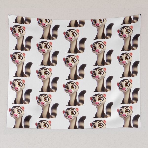 Item preview, Adorable European Polecat Ferret designed and sold by Sillytoe.