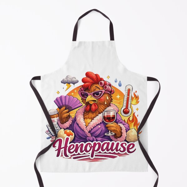 Item preview, Henopause Cranking Up Cooling Down Funny Menopause Chicken designed and sold by FANTASYoDarknes.