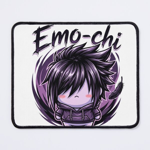 Item preview, Emo-chi – Cute Chibi Gothic Anime Character designed and sold by Shirt-Otakus.
