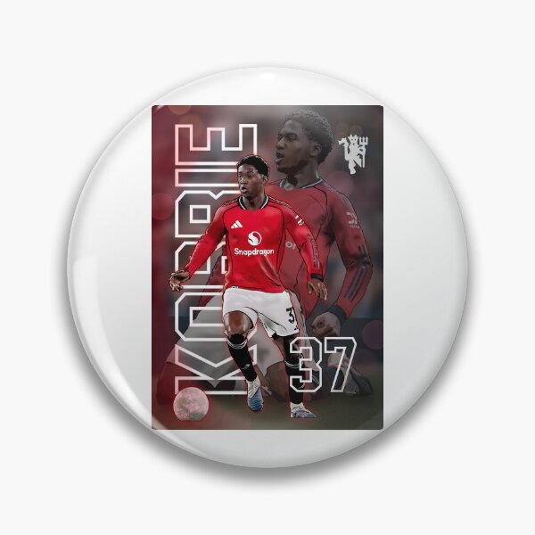 Item preview, Kobbie Mainoo Football Art Print – Young Midfield Star Illustration Wall Art designed and sold by GrizzlyCollective.