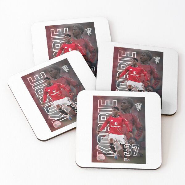 Item preview, Kobbie Mainoo Football Art Print – Young Midfield Star Illustration Wall Art designed and sold by GrizzlyCollective.