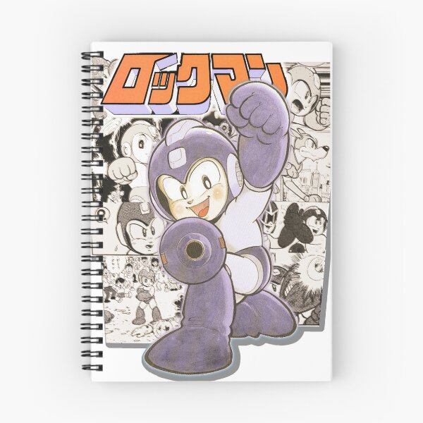Item preview, mega man manga retro collage designed and sold by Cent75.