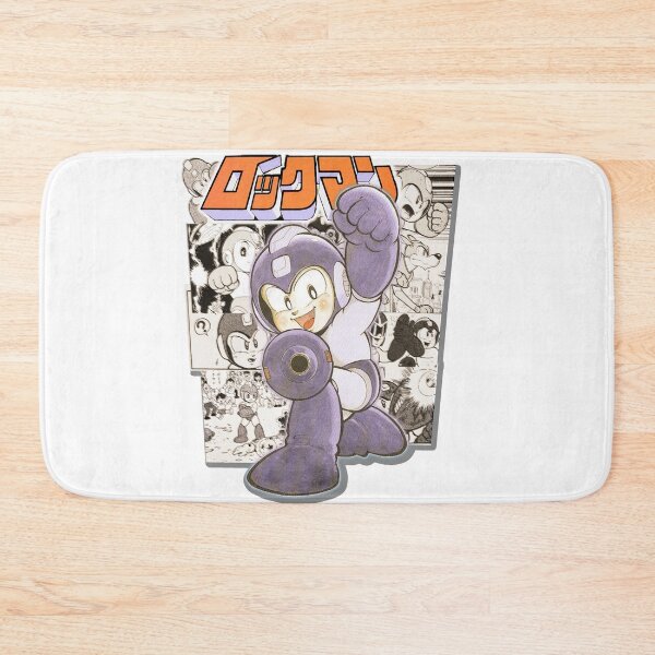 Item preview, mega man manga retro collage designed and sold by Cent75.