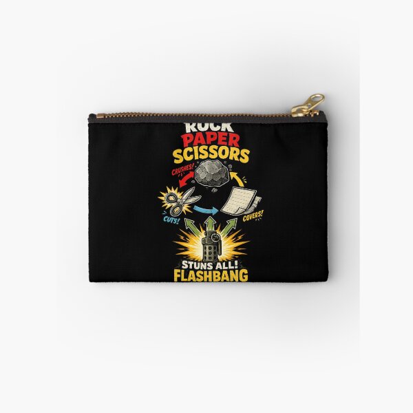 Item preview, Rock Paper Scissors Flashbang Funny FPS Gamer Meme Gaming designed and sold by HiPatti.
