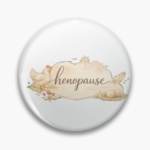 Item preview, Henopause Cranking Up Cooling Down Funny Menopause Chicken designed and sold by FANTASYoDarknes.