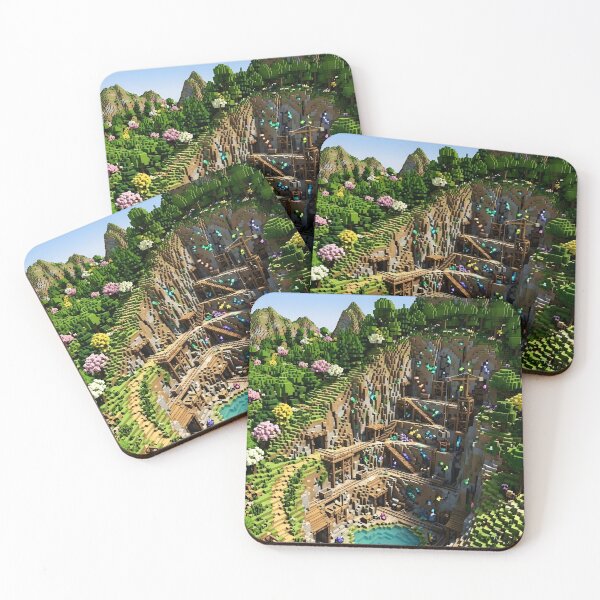 Item preview, MAGIC CRYSTAL MINE IN FANTASY VOXEL VALLEY designed and sold by Curiosiart.