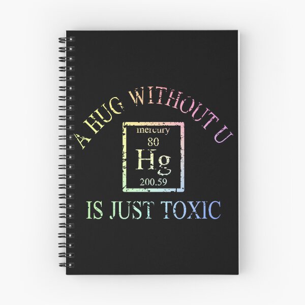 Item preview, A Hug Without U Is Just Toxic Funny Periodic Table Science Joke Gift designed and sold by ScienceCorner.