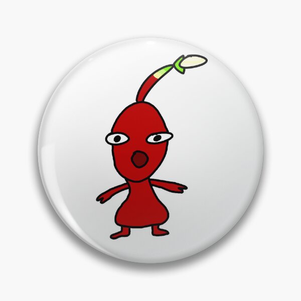 Item preview, Red Pikmin Funny Sticker designed and sold by PineBadDesign.