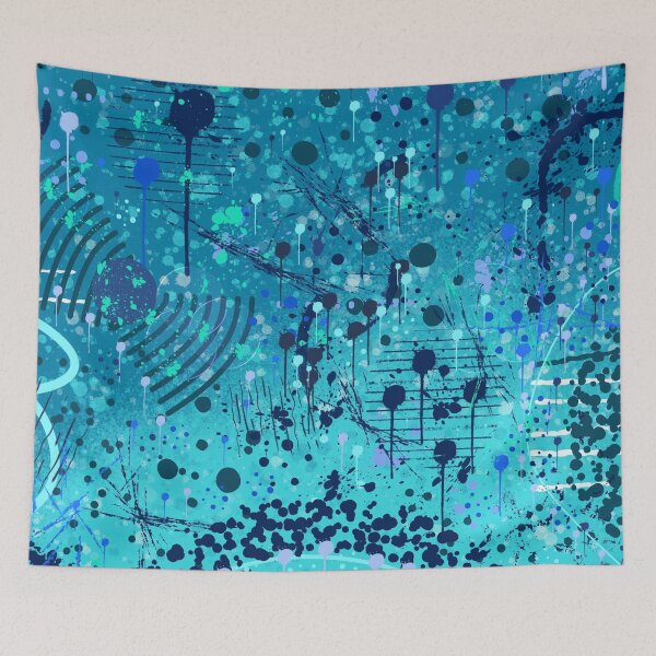 Item preview, Abstract Art: Symphony on the Sea designed and sold by DanielleGensler.