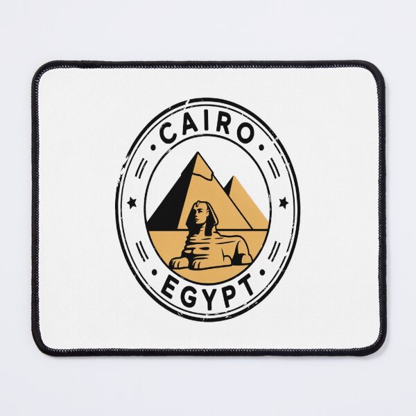Item preview, Cairo Passport Stamp Sticker – Egypt Travel Stamp Design designed and sold by stickercuffs.
