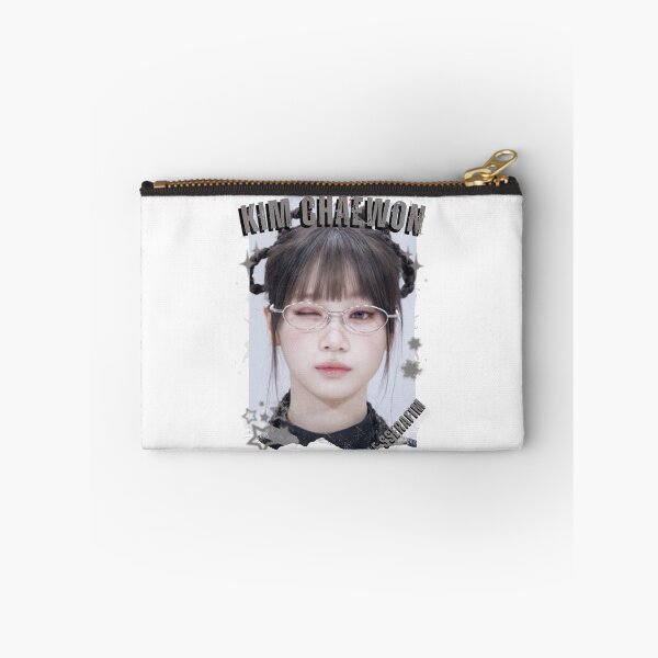 Item preview, Le Sserafimm Kim Chaewon Kpop Girl Group Black and White Collage Design designed and sold by AJUNICE STUDIO.