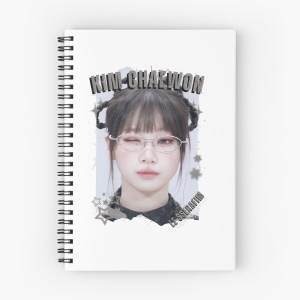 Item preview, Le Sserafimm Kim Chaewon Kpop Girl Group Black and White Collage Design designed and sold by AJUNICE STUDIO.