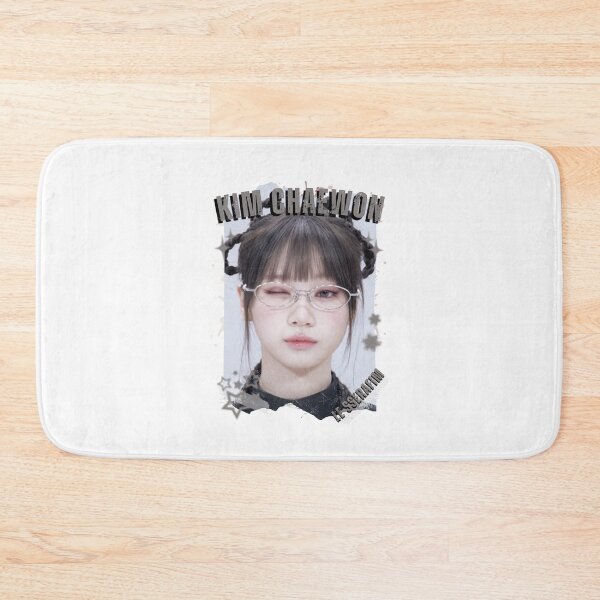 Item preview, Le Sserafimm Kim Chaewon Kpop Girl Group Black and White Collage Design designed and sold by AJUNICE STUDIO.