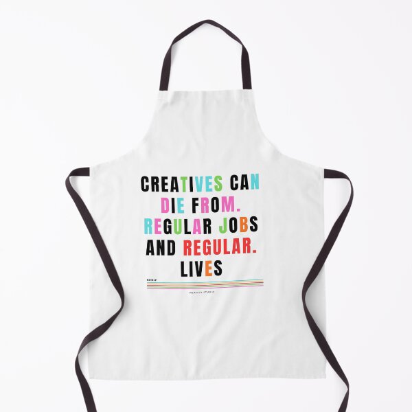 Item preview, Creatives Can Die From Regular Jobs designed and sold by MeangoStudio.