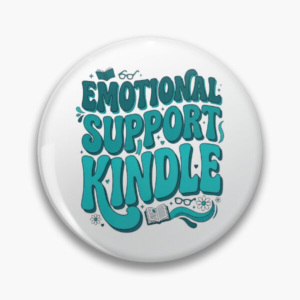 Item preview, emotional support kindle  designed and sold by turkey1200.