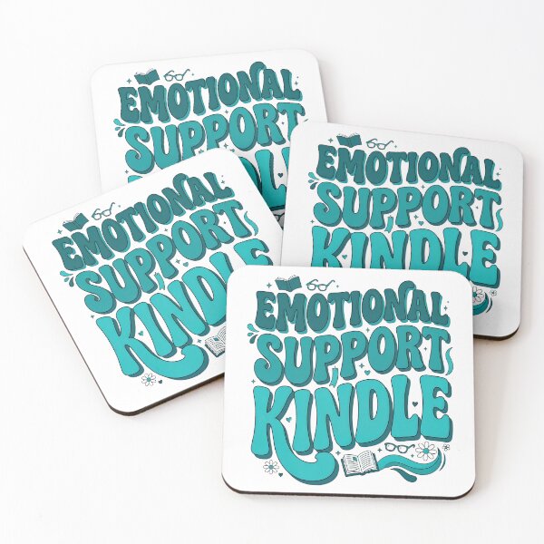 Item preview, emotional support kindle  designed and sold by turkey1200.