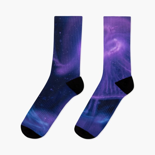 Item preview, Glowing Purple Jellyfish In Deep Sea designed and sold by dahliyagh.