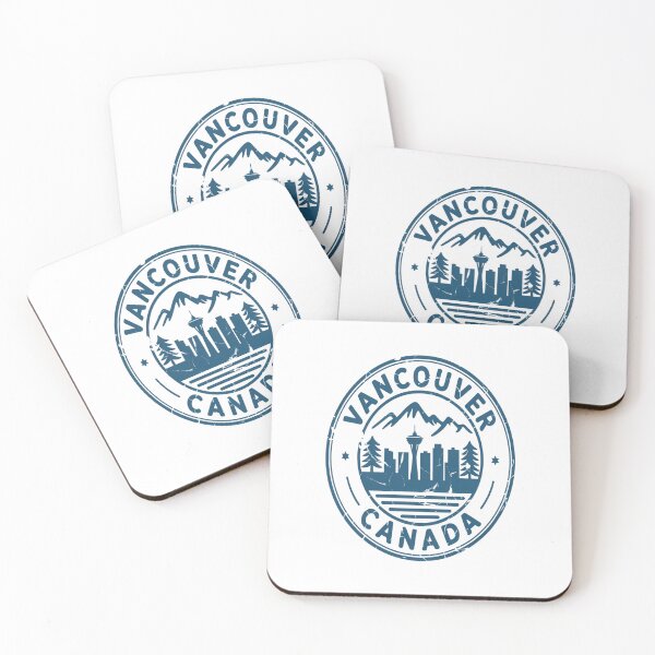 Item preview, Vancouver Passport Stamp Sticker – Canada Travel Stamp Design designed and sold by stickercuffs.