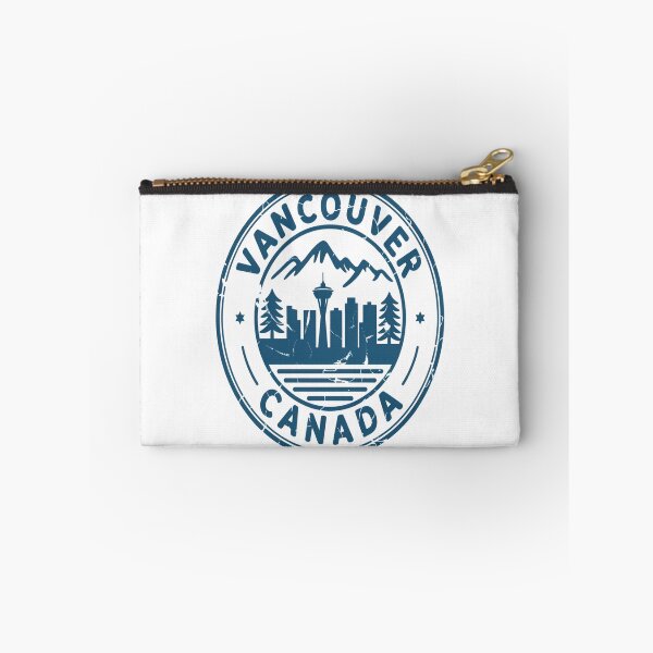 Item preview, Vancouver Passport Stamp Sticker – Canada Travel Stamp Design designed and sold by stickercuffs.
