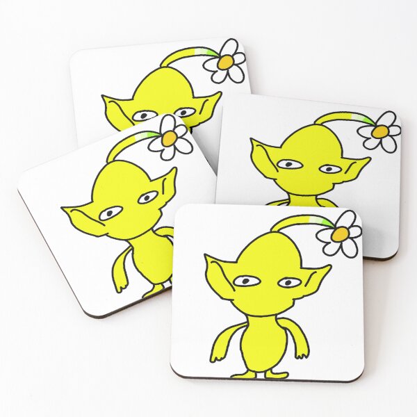 Item preview, Yellow Pikmin Funny Sticker designed and sold by PineBadDesign.