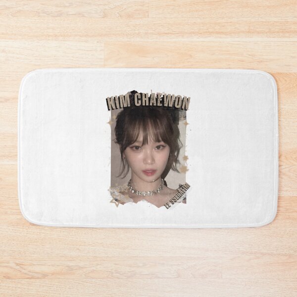 Item preview, Le Sserafimm Kim Chaewon Kpop Girl Group Black and White Collage Design designed and sold by AJUNICE STUDIO.
