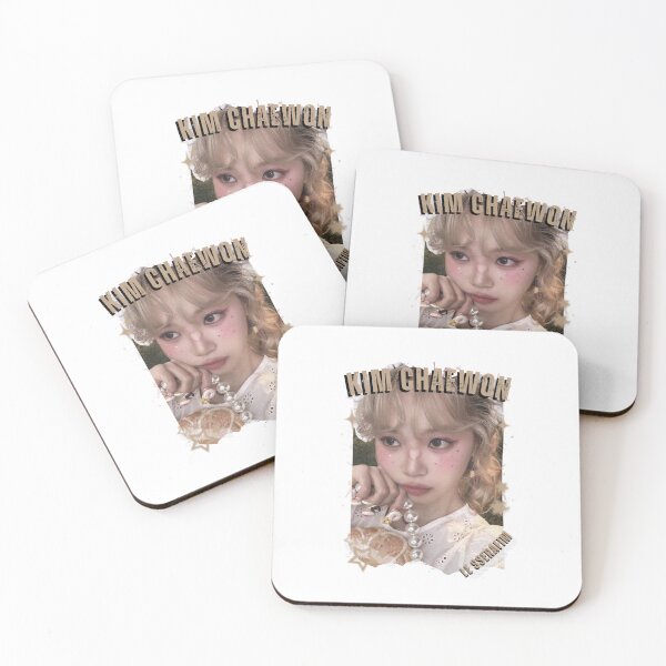 Item preview, Le Sserafimm Kim Chaewon Kpop Girl Group Black and White Collage Design designed and sold by AJUNICE STUDIO.