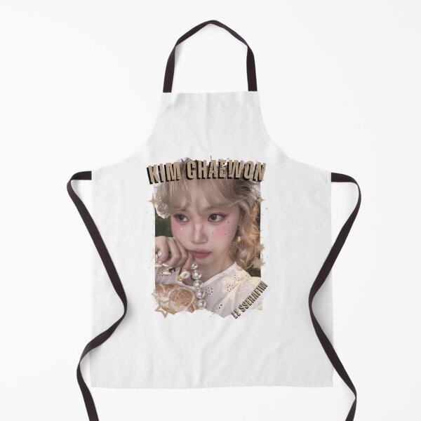 Item preview, Le Sserafimm Kim Chaewon Kpop Girl Group Black and White Collage Design designed and sold by AJUNICE STUDIO.