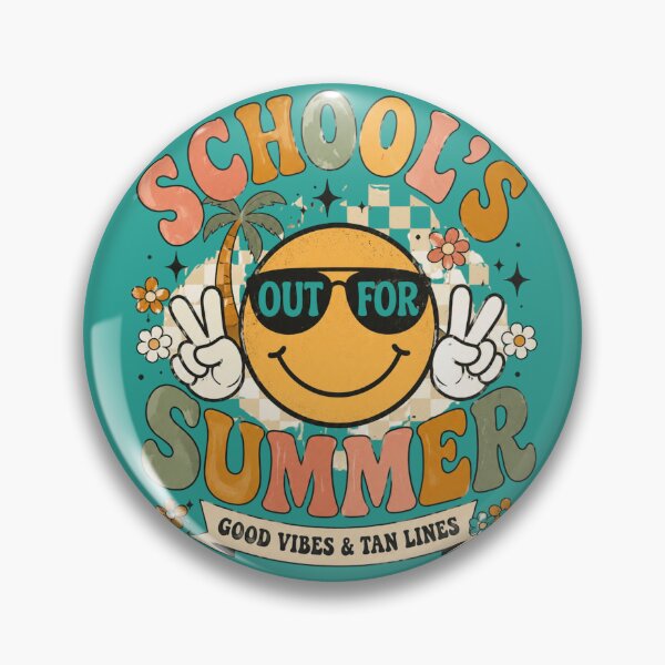 Item preview, Retro Schools Out For Summer Good Vibes designed and sold by ZENVIRART.