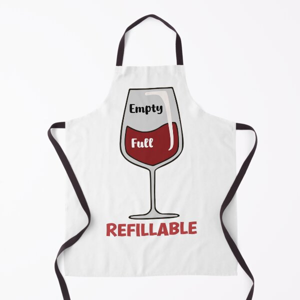 Item preview, Glass Half Empty Full Refillable designed and sold by Eclectic Monkey.