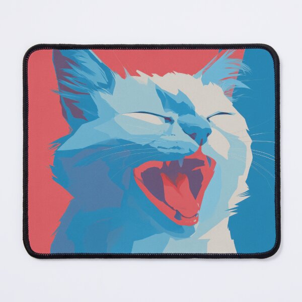 Item preview, Modern Cat Wall Art Print Contemporary Feline Home Decor designed and sold by MarkedArtPrints.