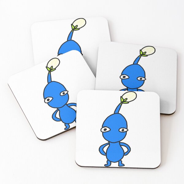 Item preview, Blue Pikmin Funny Sticker designed and sold by PineBadDesign.