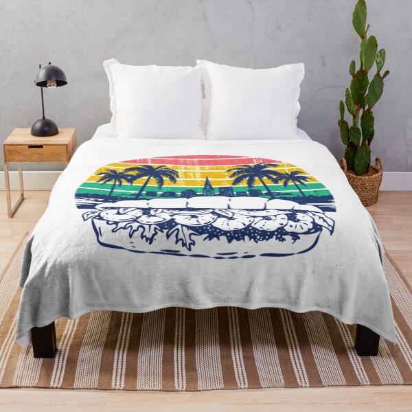 Item preview, Vintage Po' Boy Sandwich Sunset – New Orleans Louisiana Food Lover Design designed and sold by ArcticFoxStudio.