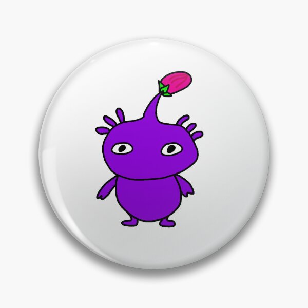 Item preview, Purple Pikmin Funny Sticker designed and sold by PineBadDesign.