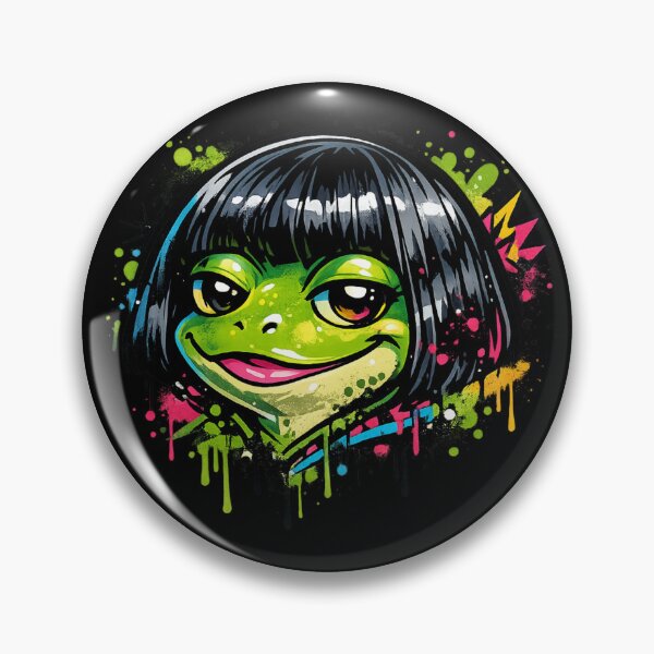 Item preview, Funny Frog Bob Haircut Meme Funny Frog designed and sold by super-think.