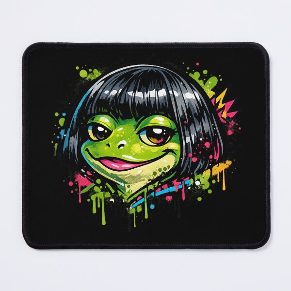 Item preview, Funny Frog Bob Haircut Meme Funny Frog designed and sold by super-think.