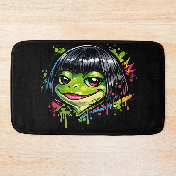 Item preview, Funny Frog Bob Haircut Meme Funny Frog designed and sold by super-think.