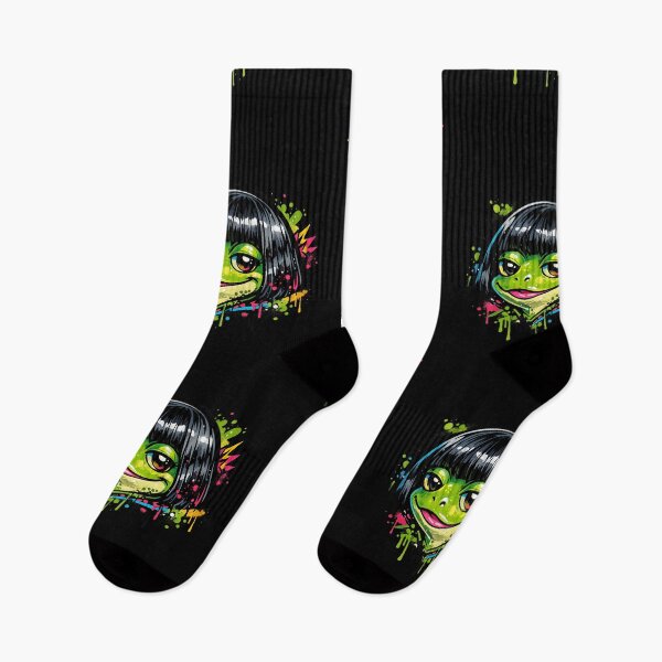 Item preview, Funny Frog Bob Haircut Meme Funny Frog designed and sold by super-think.