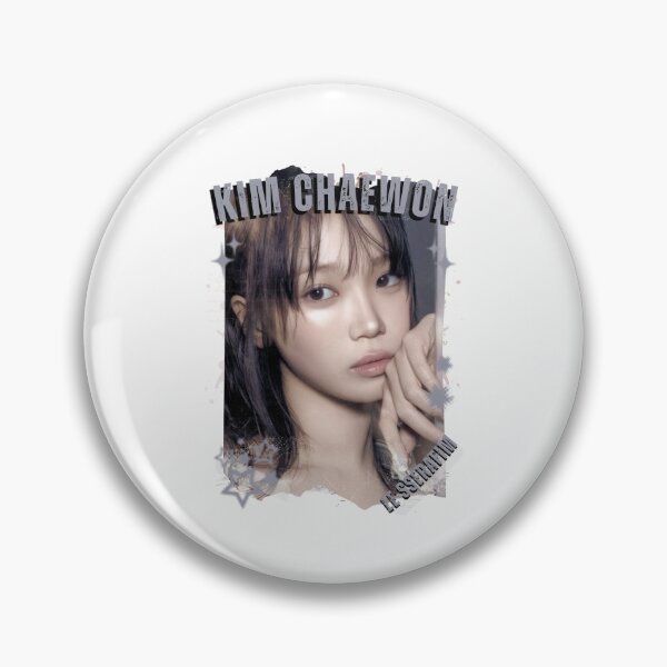 Item preview, Le Sserafimm Kim Chaewon Kpop Girl Group Black and White Collage Design designed and sold by AJUNICE STUDIO.