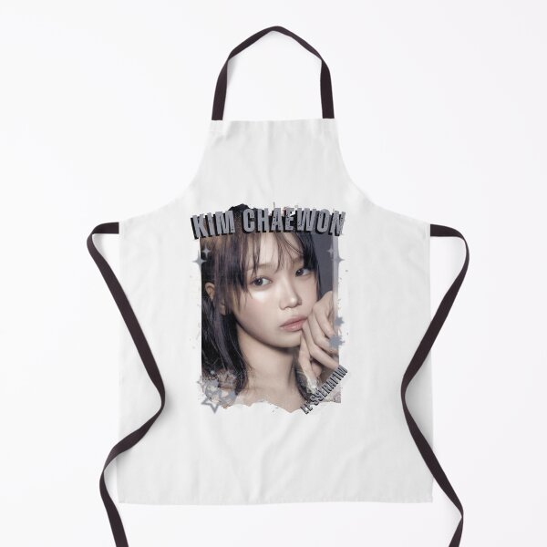 Item preview, Le Sserafimm Kim Chaewon Kpop Girl Group Black and White Collage Design designed and sold by AJUNICE STUDIO.